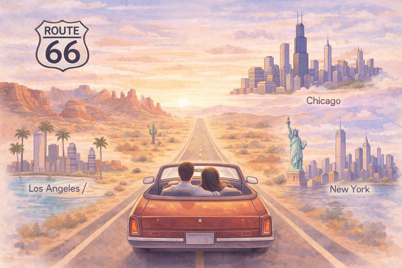 route66-viaggio di nozze